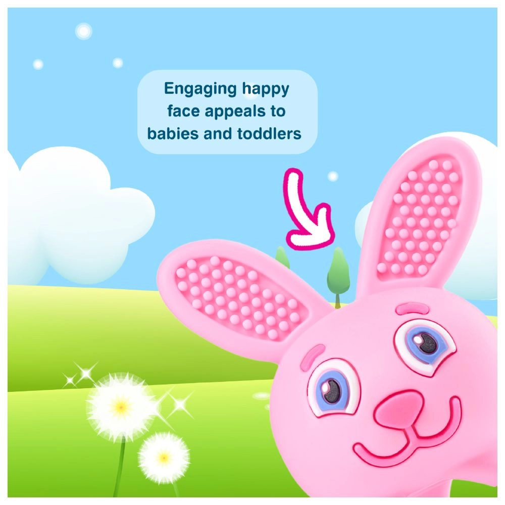 Bobbie Bunny Teether - food-grade silicone