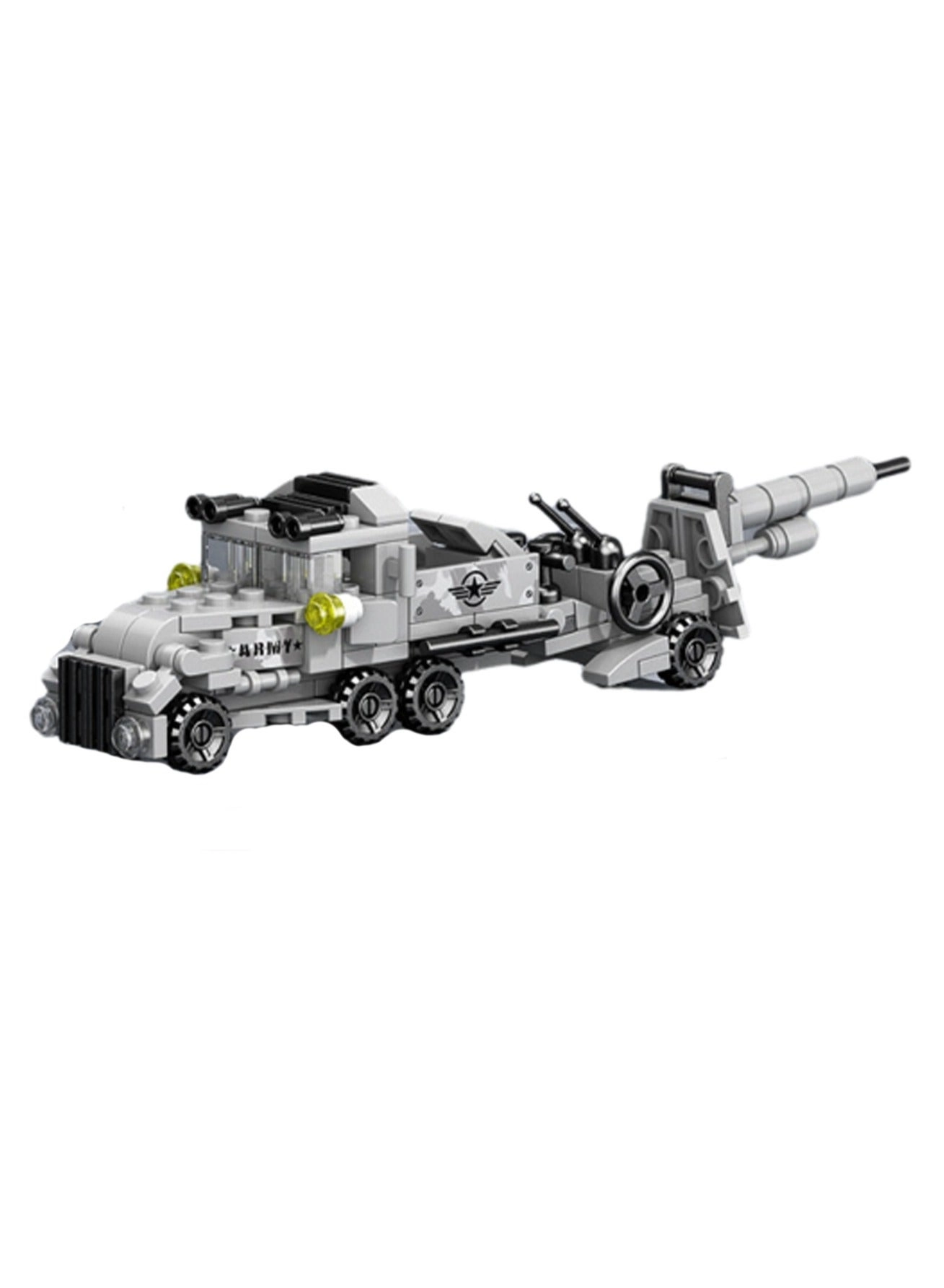 Generic Mini 6-In-1 Vehicle-Mounted Machine Gun - 6-In-1 137pcs