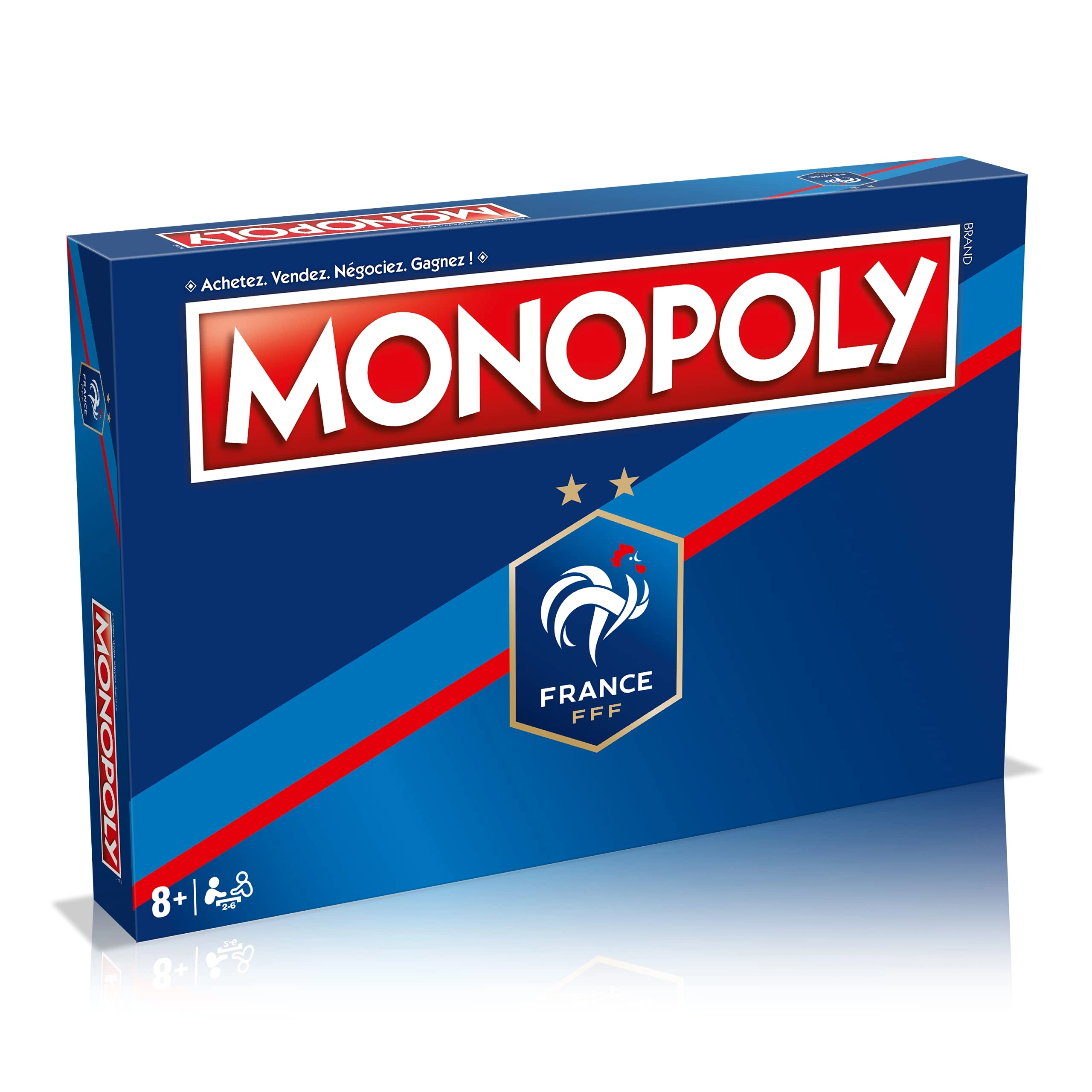 Winning Moves MONOPOLY: French Football Team - FFF - French Football Federation (French)