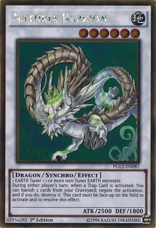 Yu-Gi-Oh! Naturia Barkion PGL2-EN087 - Premium Gold: Return of the Bling 1st Edition