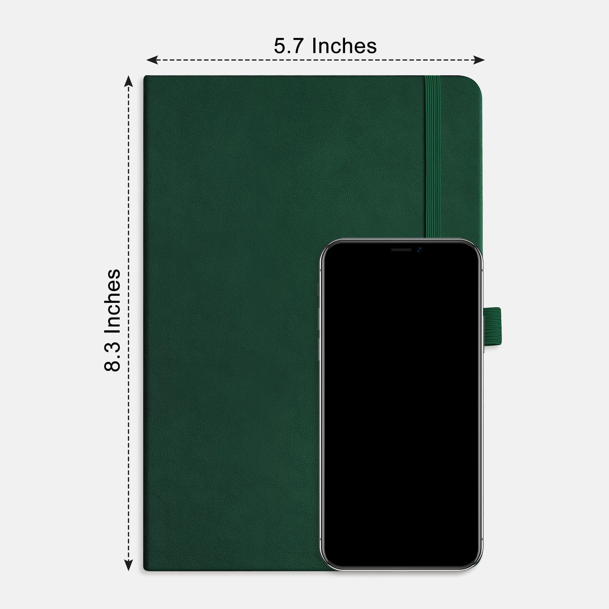 Notepad A5 Hardcover - Lined 376 Pages