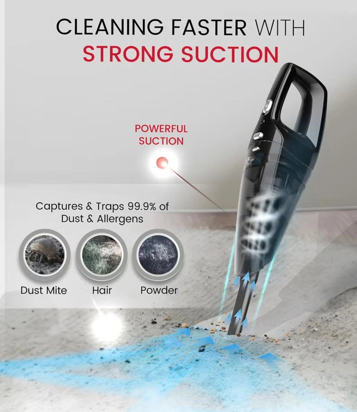 Handheld Cordless Vacuum Cleaner