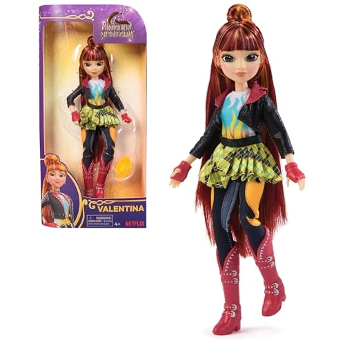 Spin Master Valentina Doll - 9.5” 5 Removable Fashion Pieces Ages 4+