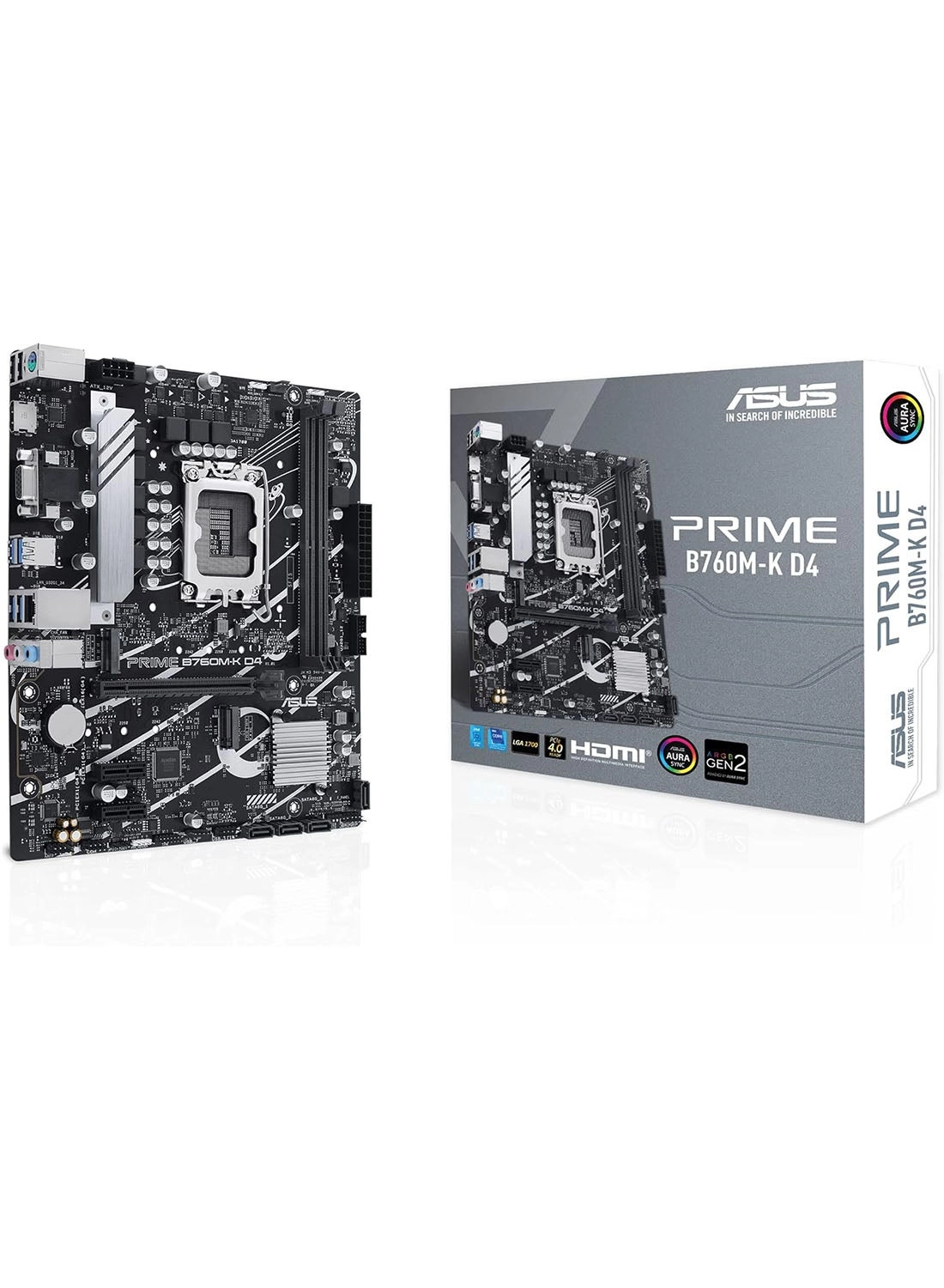 B760M-K - LGA 1700 PCIe 4.0 2.5Gb Ethernet