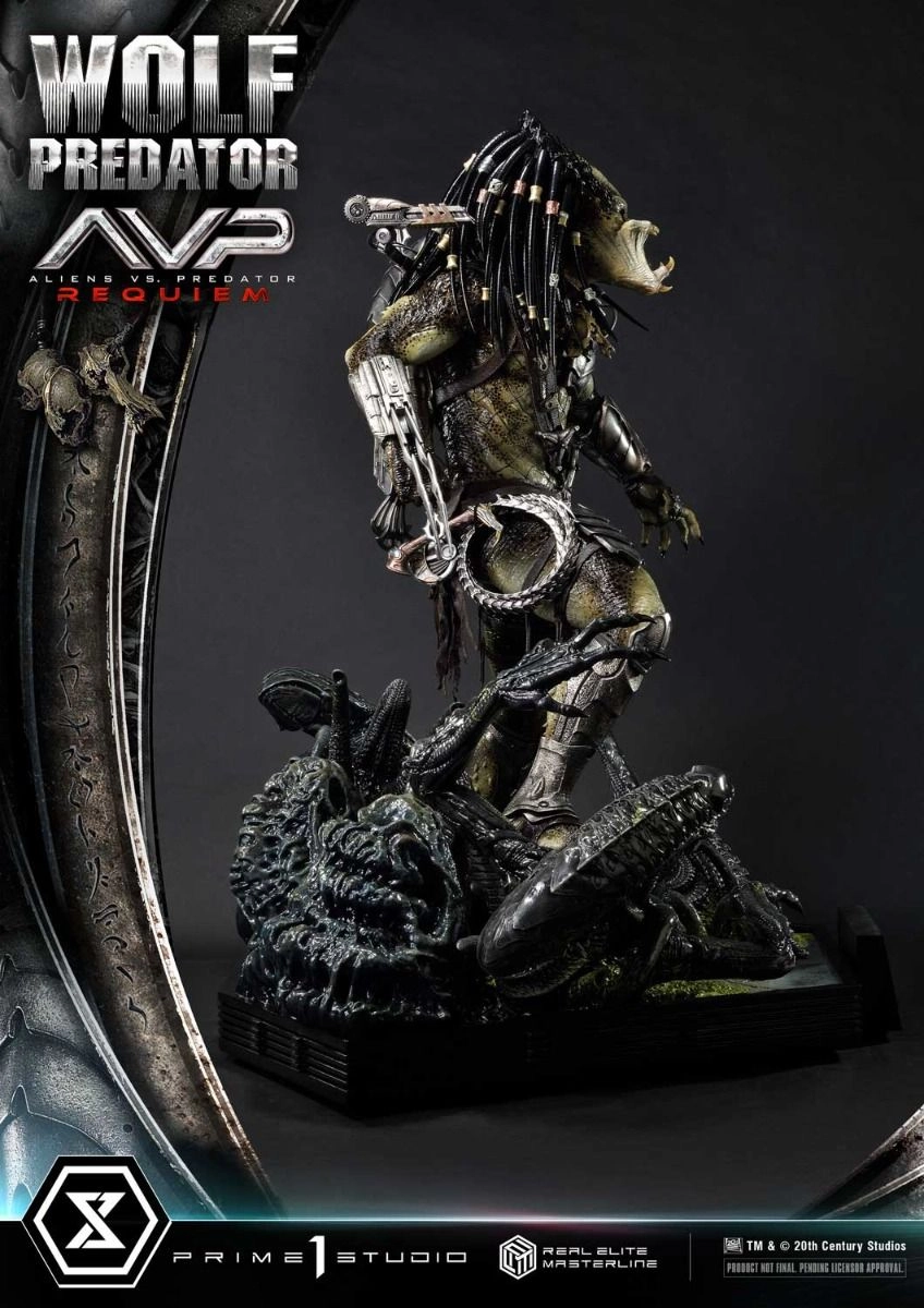 Requiem Wolf Predator - Aliens vs Predator - H:95cm