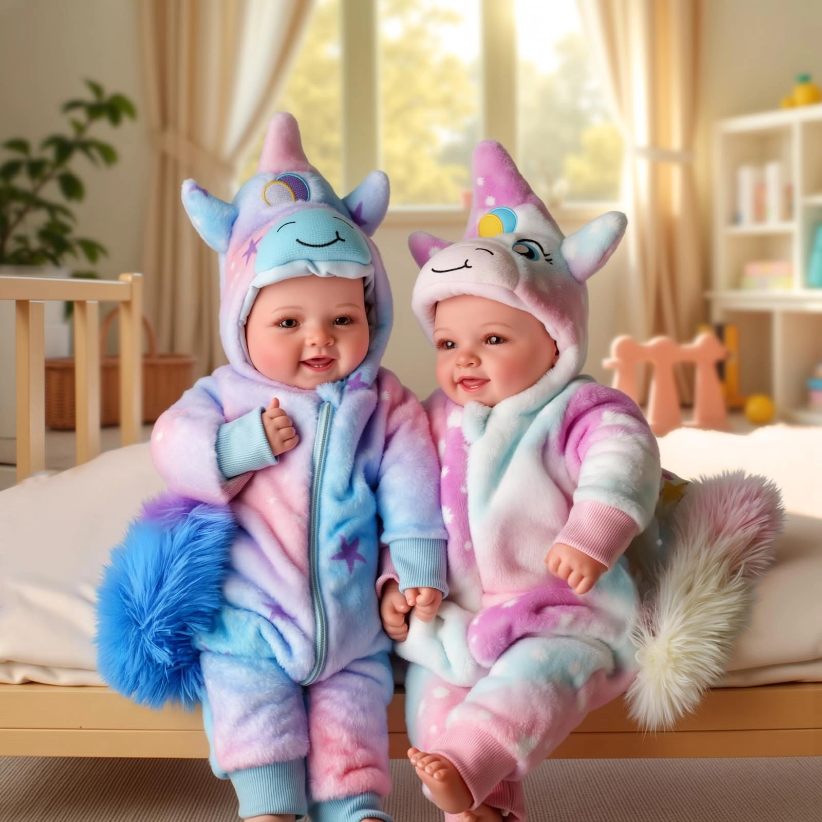 Reborn Baby Doll - 17 inch Soft Body Twins Ages 3+