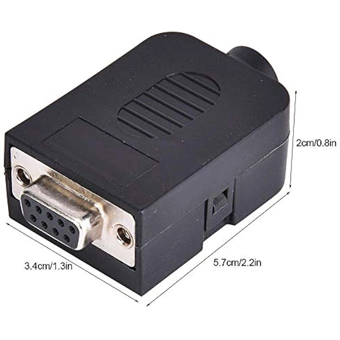 DB9 9PIN SCREW TYPE SERIAL TO TERMINAL FEMALE CONNECTOR ADAPTER