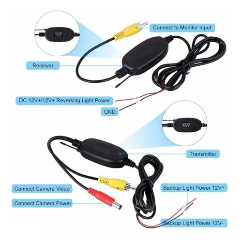 Backup Camera - Night vision Wireless 512(H)X582(V)