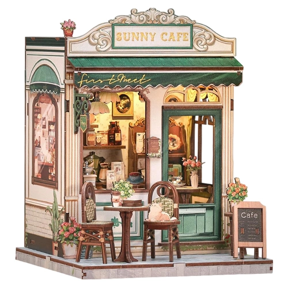 Mineup Book Nook Kit - LED light Wood