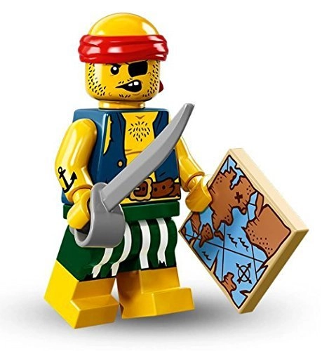 LEGO Minifigures Series 16 - SCALLYWAG PIRATE (71013) - Bagged