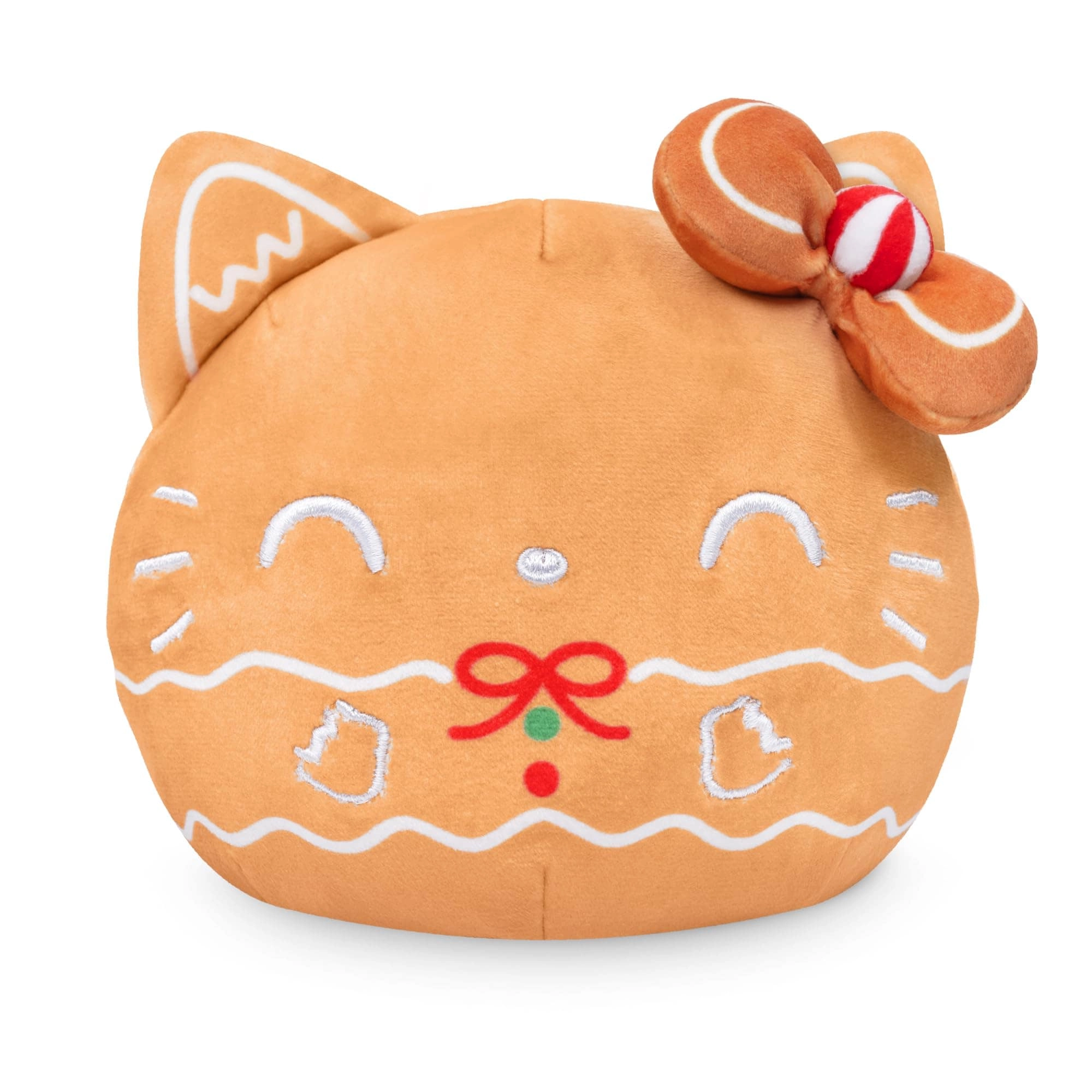 TeeTurtle Hello Kitty Reversible Plushie - 4" Gingerbread White
