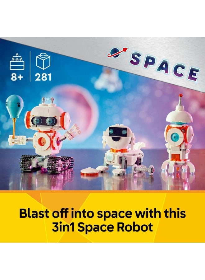 Creator 3in1 Space Robot (31164)