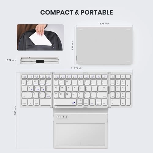 Foldable Keyboard - Bluetooth