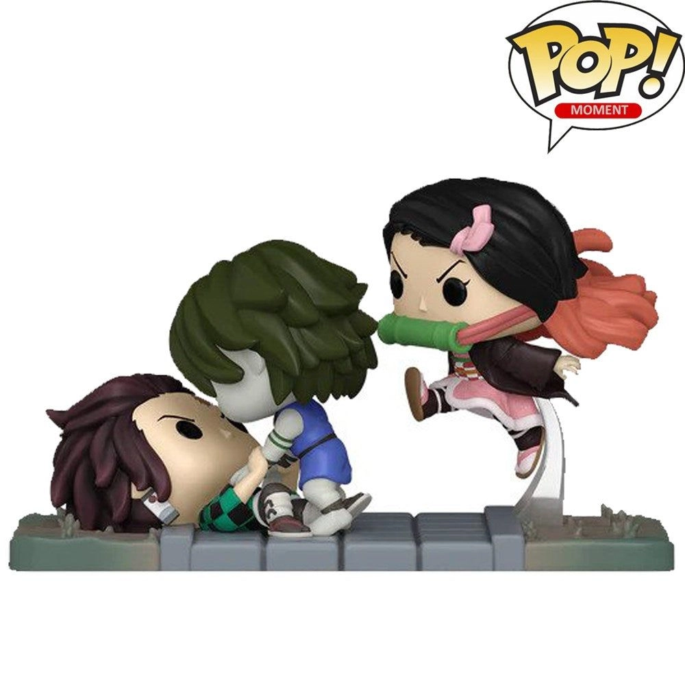 FUNKO Tanjiro & Nezuko - Demon Slayer - POP! Moments! Animation Exclusive Vinyl Figure
