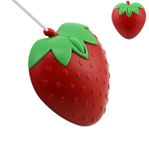 Strawberry Mouse - Wired