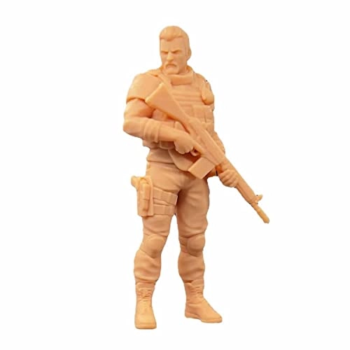Figure Male and Female Military Soldier Model Miniature Scene GK - 1.0 Count 1/35