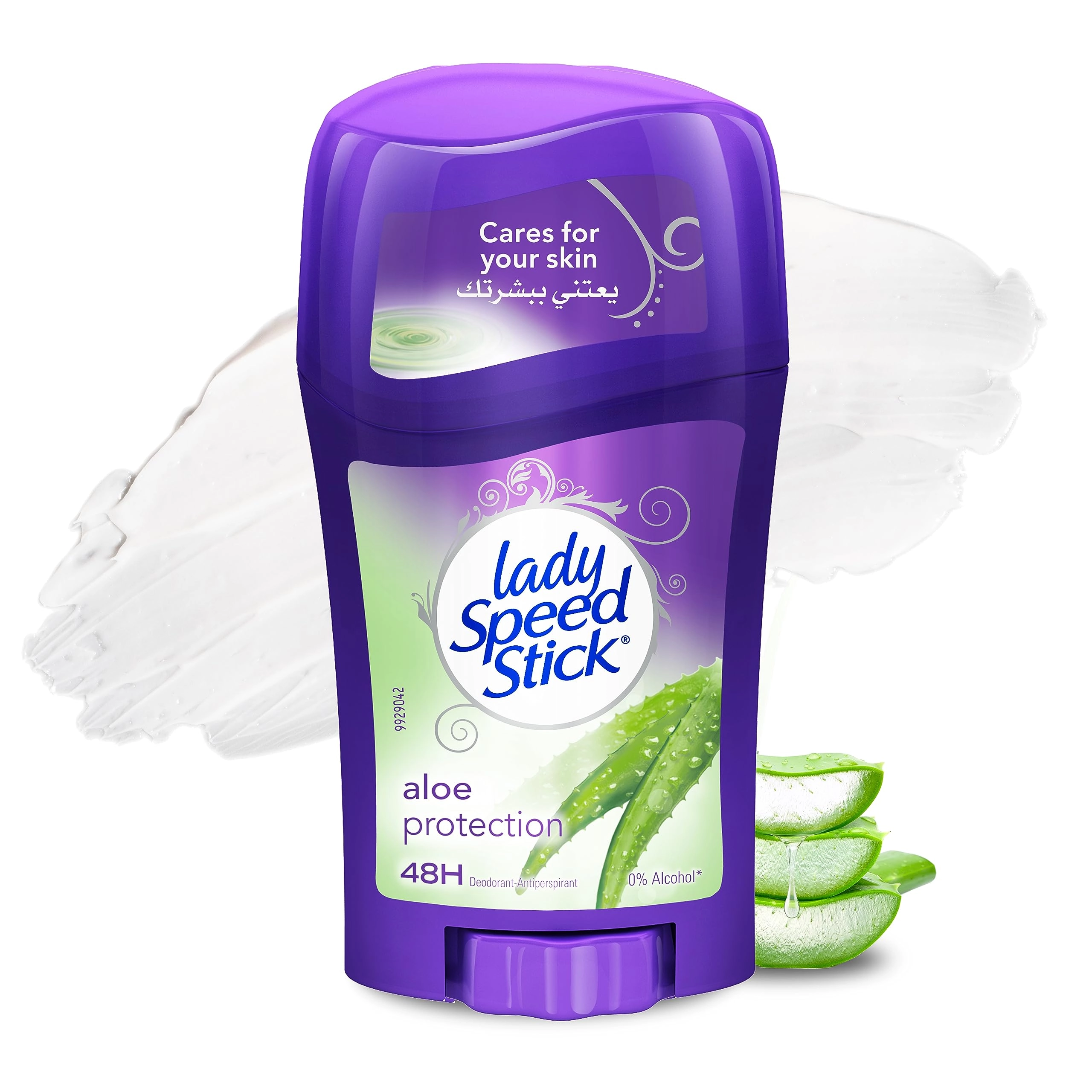 Lady Speed Stick Aloe Sensitive - Unscented 45 gram