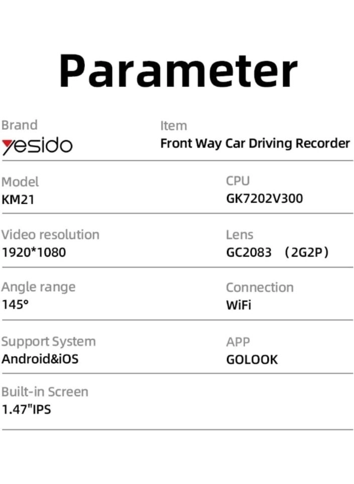 Dash Cam - 1920x1080 30FPS