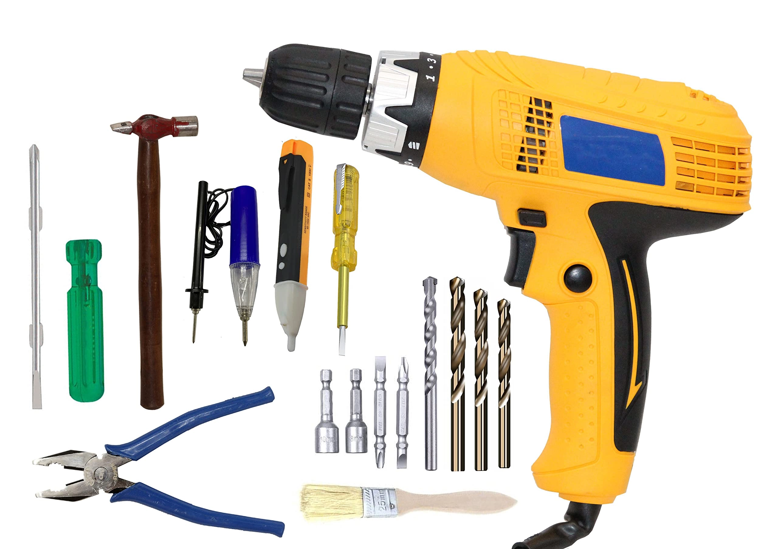 Electric Reversible Screw Driver Drill Machine
