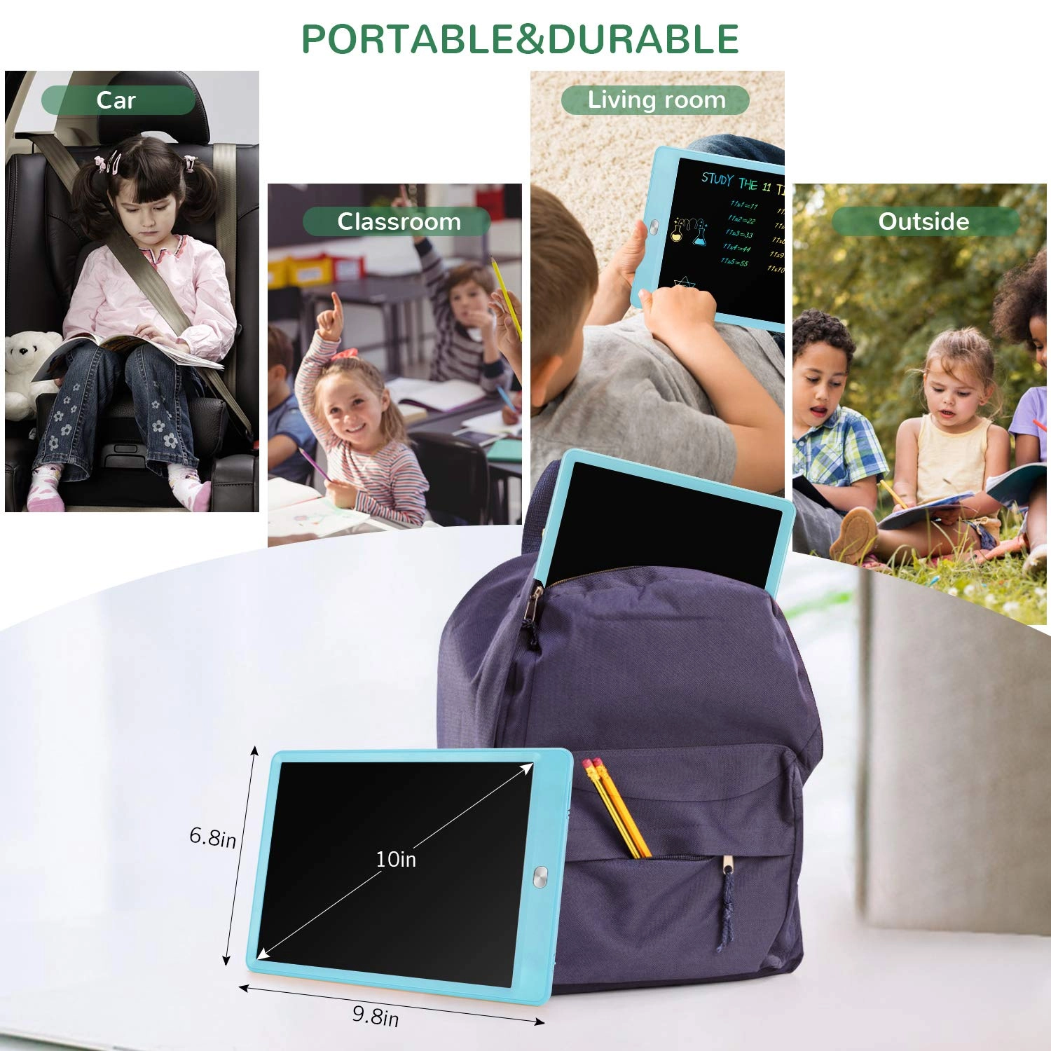 LCD Writing Tablet 10 inch - 3+ years