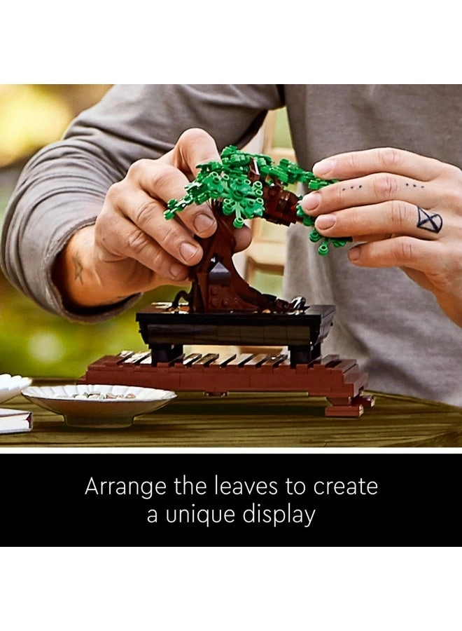 Icons Bonsai Tree (10281) - for Adults with Flowers