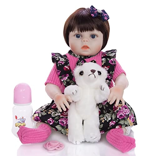 Reborn Baby Doll - 19 Inch Vinyl Girl