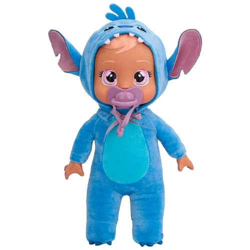 Stitch Plush Baby Doll - 9-Inch Crying Real Tears Ages 18 Months+