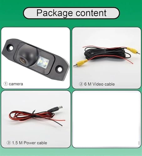 Rear View Camera - Night vision Wire AHD 720P