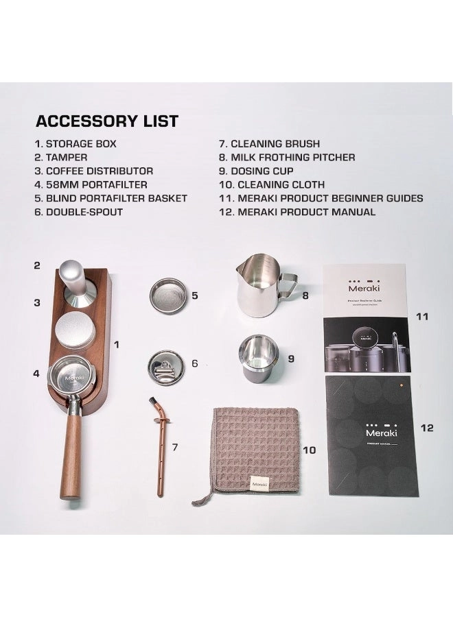 11000204 - Built-in Grinder Dual Boiler 58mm Portafilter