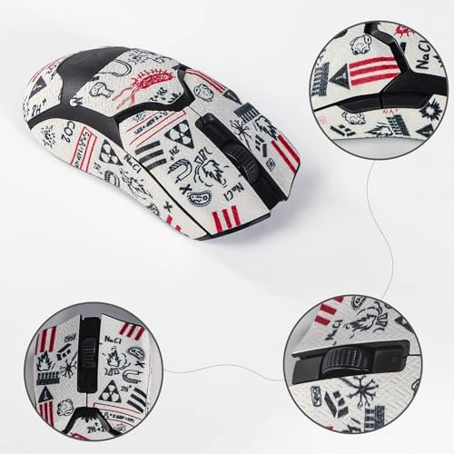 Mouse Grip Tape Stickers - Razer Viper V2 Pro Anti Slip Sweat-Resistant