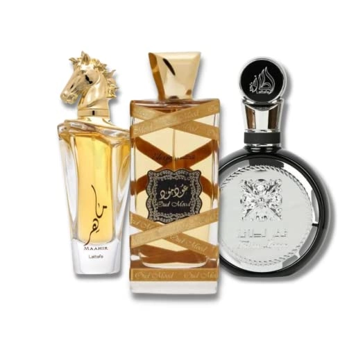 Maahir + Fakhar + Oud Mood Elixir - Eau de Parfum 3 Pieces