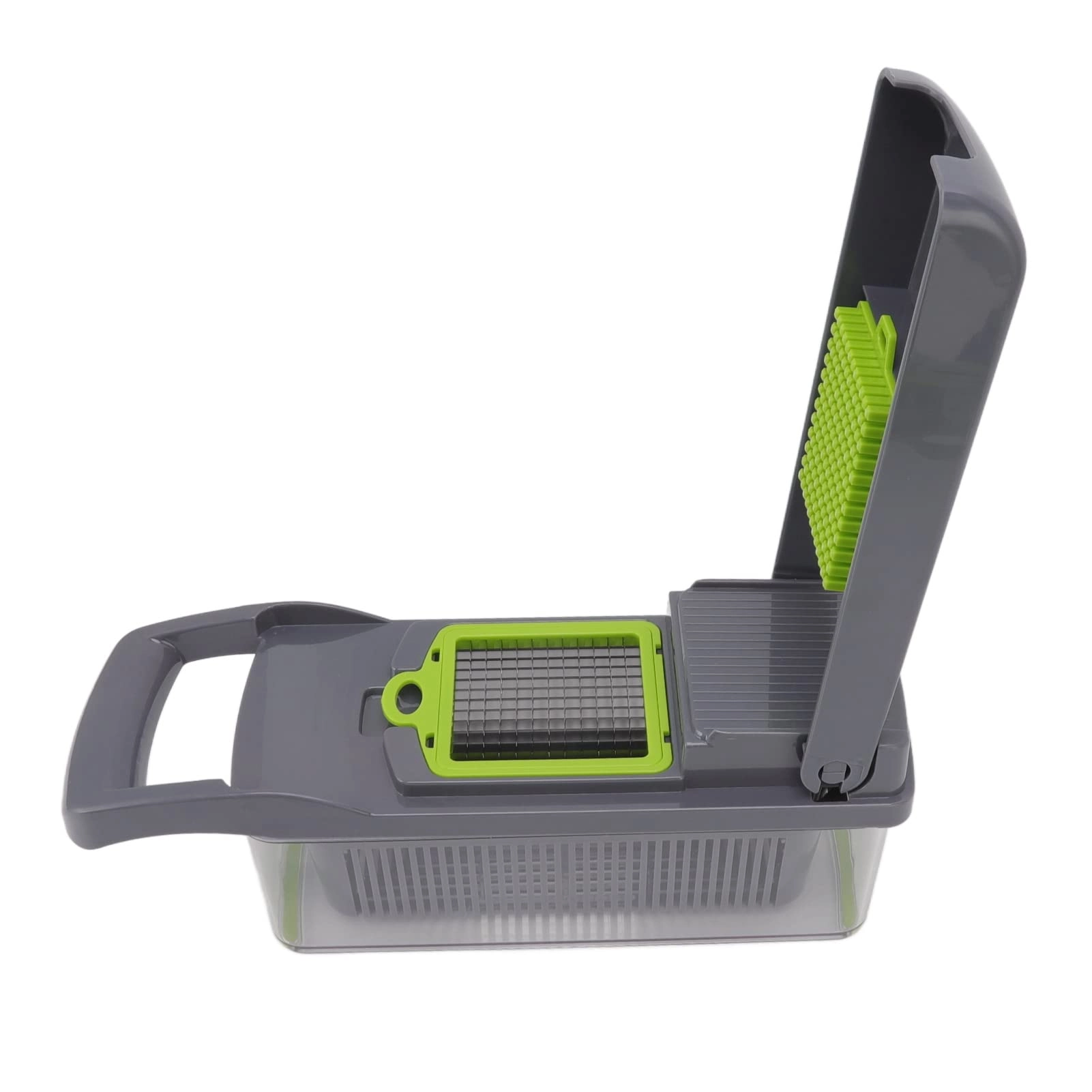 Chiyyak Fruit and Vegetable Chopper - Stainless steel blades Removable Structure
