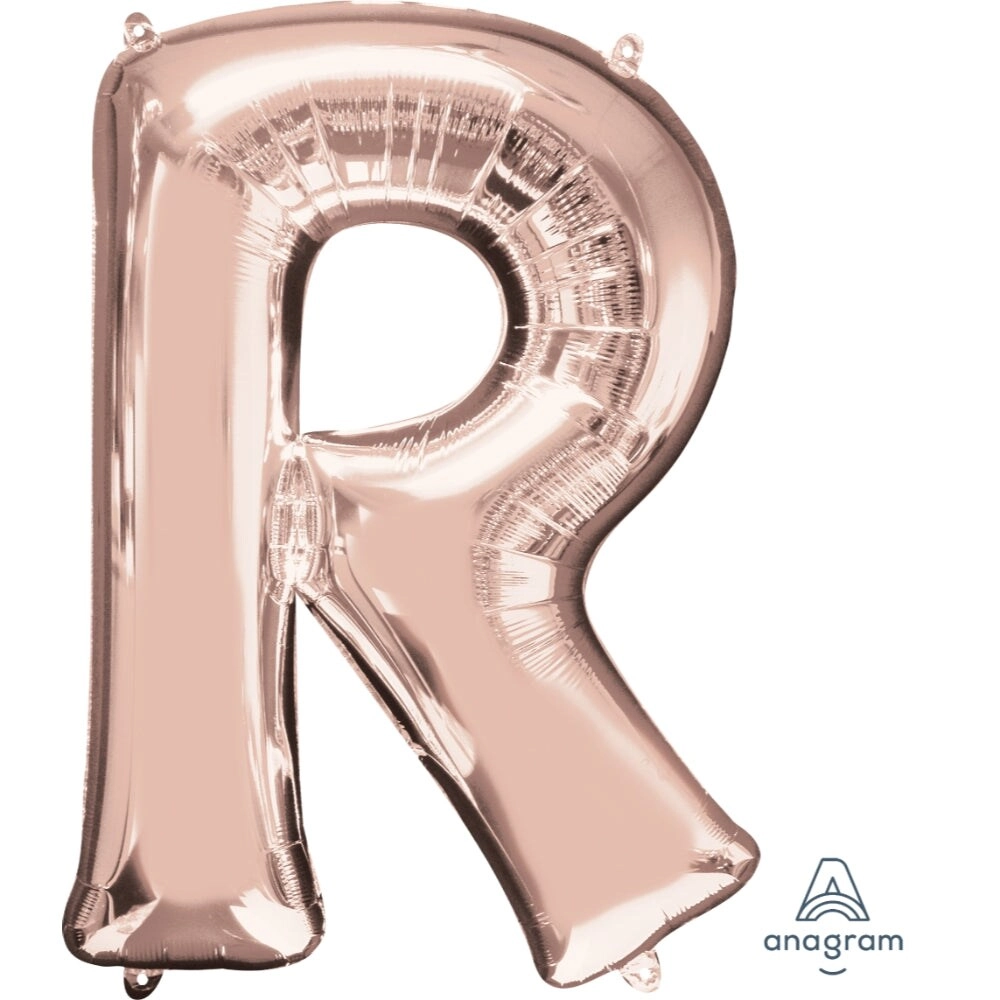 Party Zone Letter R Foil Balloon