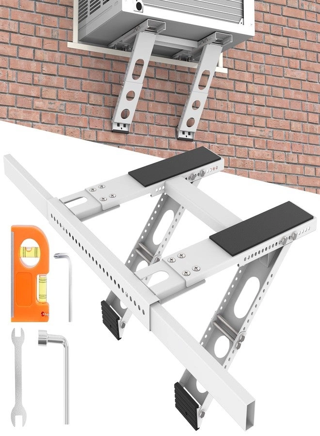 FaraNap Air Conditioner Support Bracket - No Drilling Heavy Duty Steel Holds Up to 200lbs