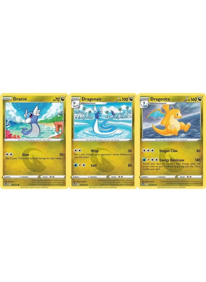 Pokémon Te 131/195 - Silver Tempest Evolution Card Set - 3pcs