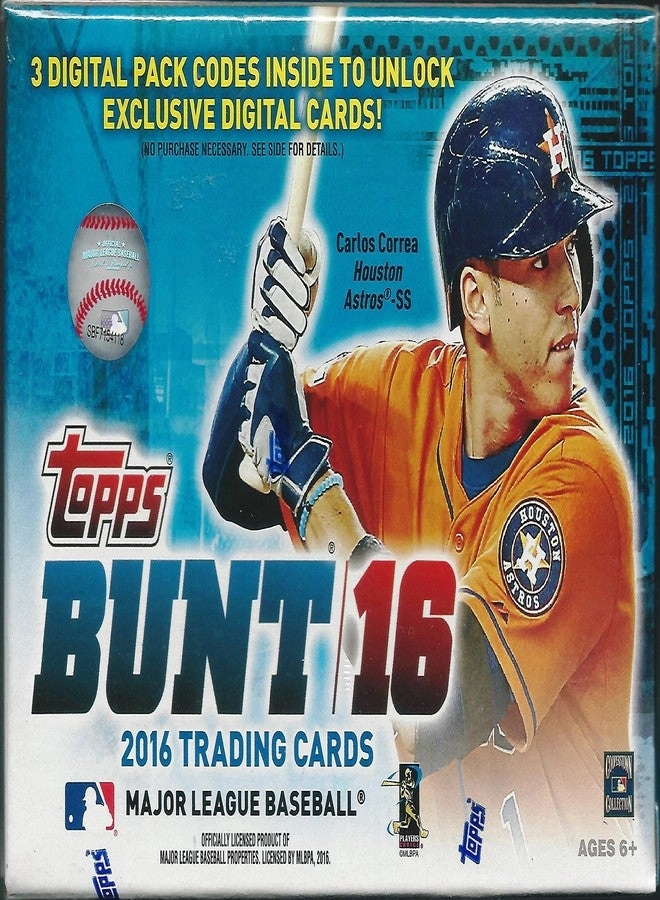 MLB 2016 Bunt Baseball Blaster Box