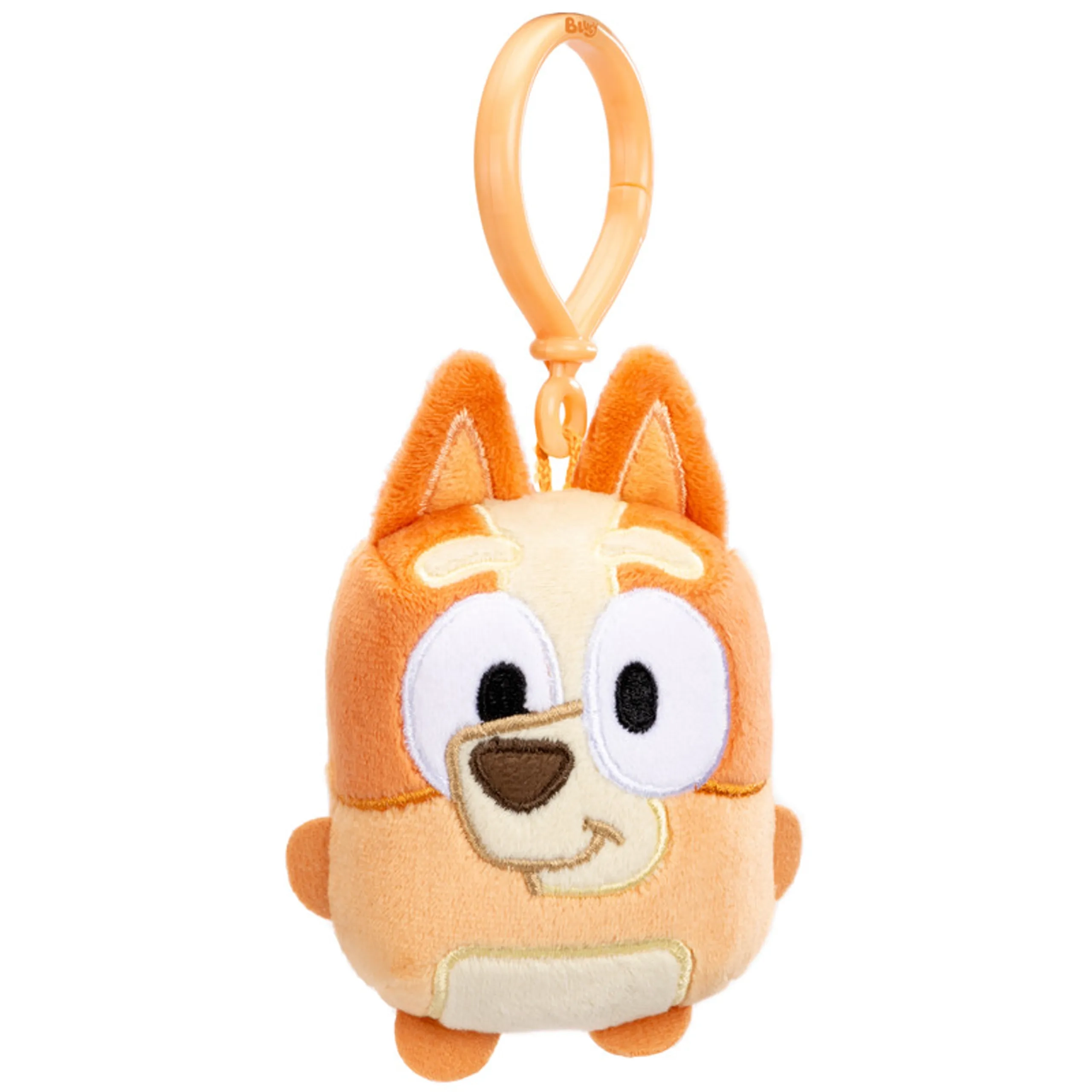Bluey Mini Plush Toy With Backpack Clip - Bingo - 4.75"