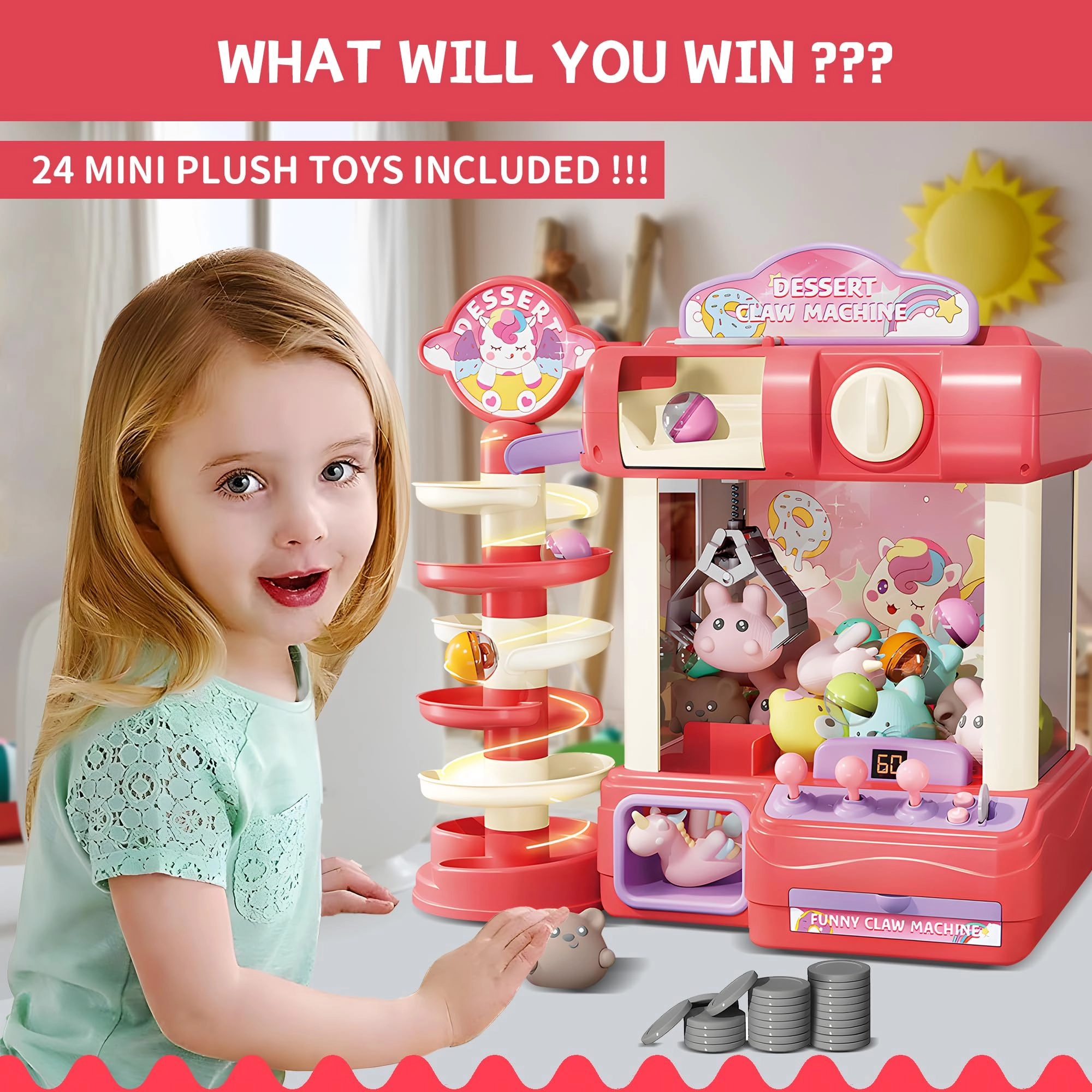 Claw Machine - Princess 8-13 years
