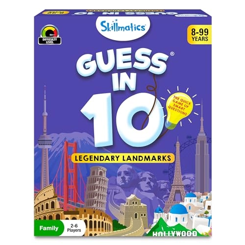 Guess in 10 Legendary Landmarks - Card Game