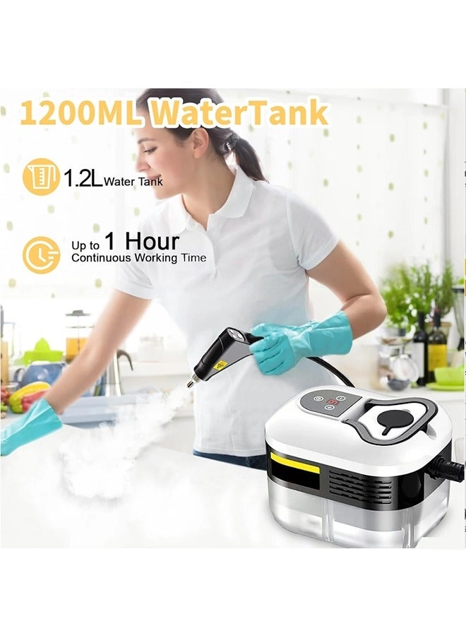 Portable Professional Steam High Pressure Cleaner - Handheld 247cm power cord