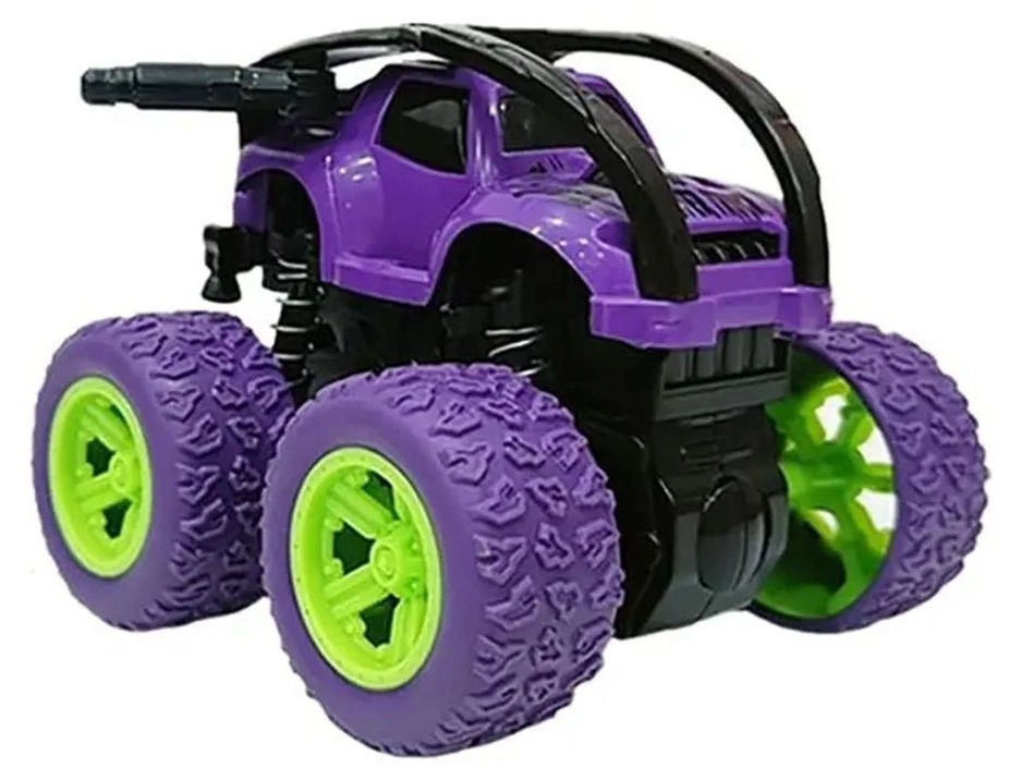 D-Power Friction Inertia Off Road Car - Purple 3 +