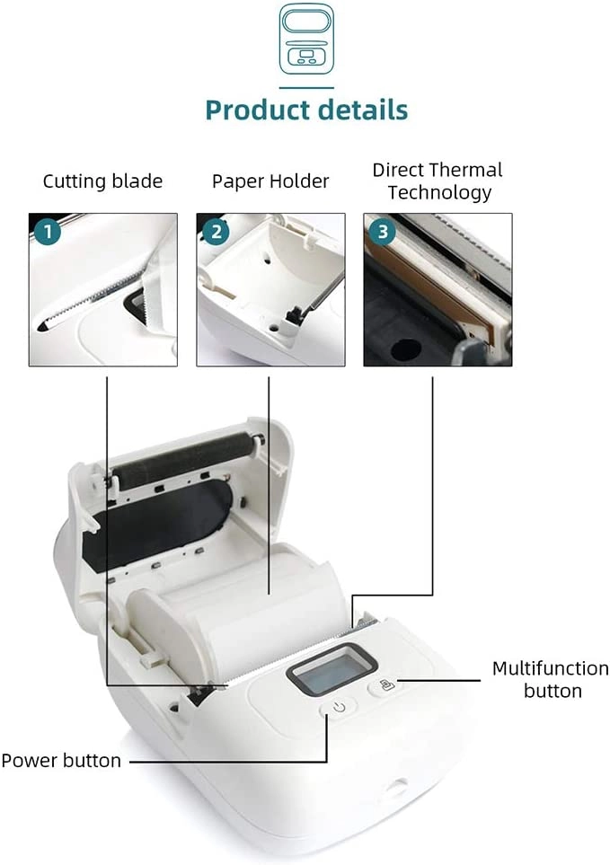 Label Maker - thermal printing 20-50mm