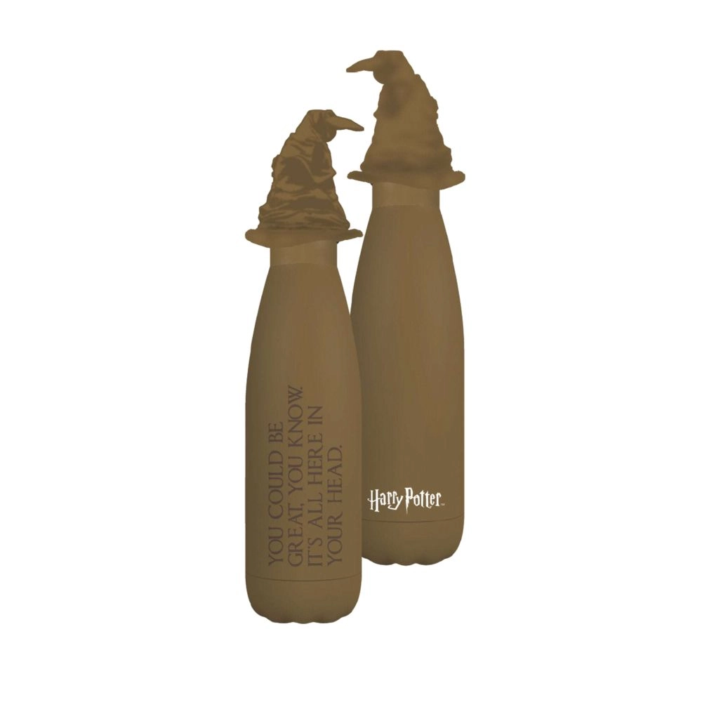 Half Moon Bay Harry Potter Sorting Hat Water Bottle - 500 ml 3D screwtop lid