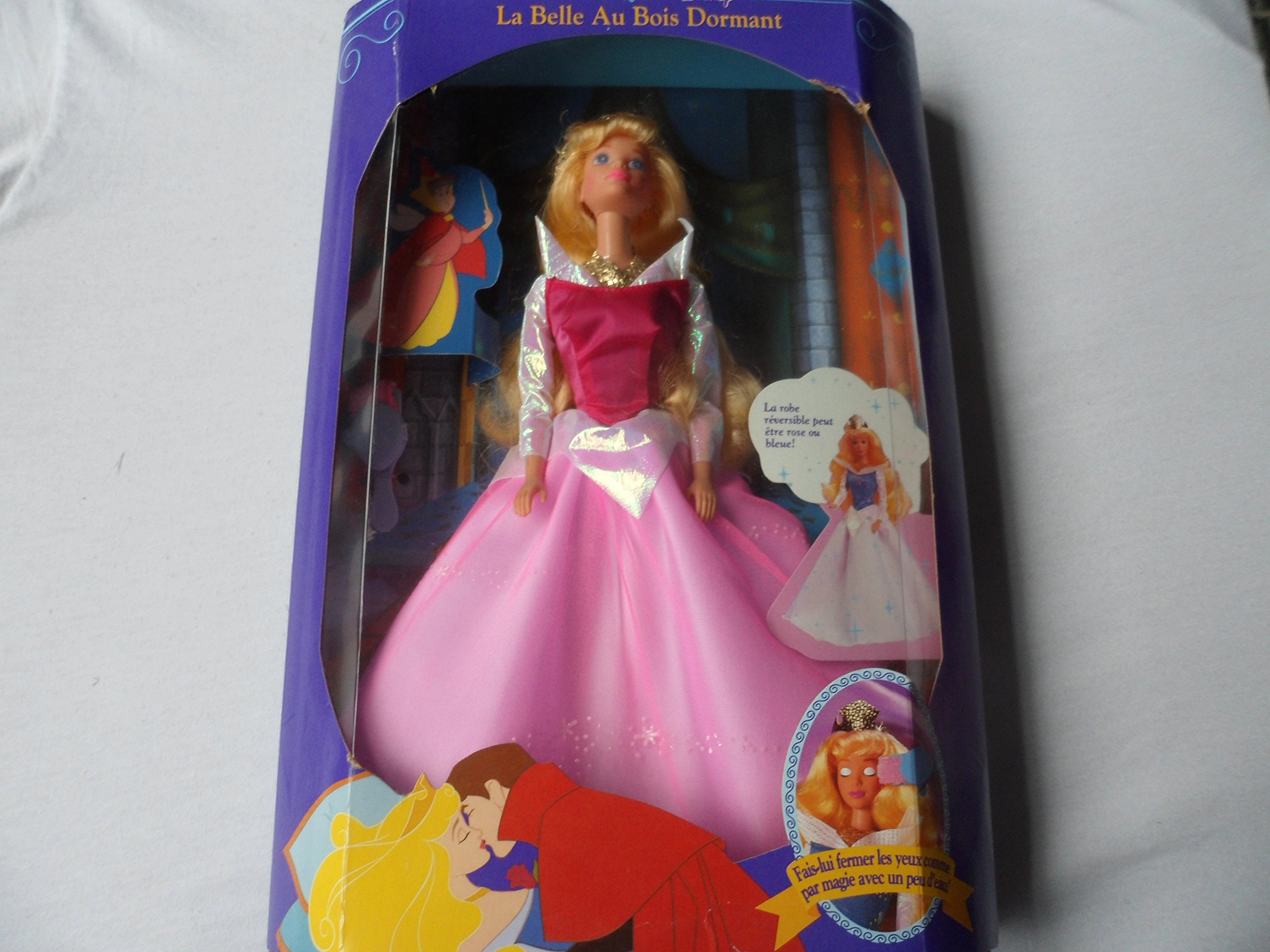 Mattel Sleeping Beauty Doll - 1991 Dual-Color Gown