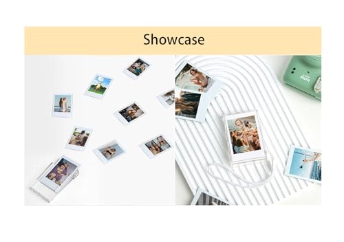 3 inch Photo Organiser - Compatible with Fuji Instax photos Mini12/11/Mini9/8+/ 8/90/70/26/25 / Mini 7s imager, Instax Share SP-2 / SP-1 printers, Polaroid Mint Instant Print / Snap / Snap Touch / PIC-300 imager / ZIP Printer, HP pinion printer / Kodak Mini SHOT / Printomatic imager / Kodak Mini / Mini 2 HD printer