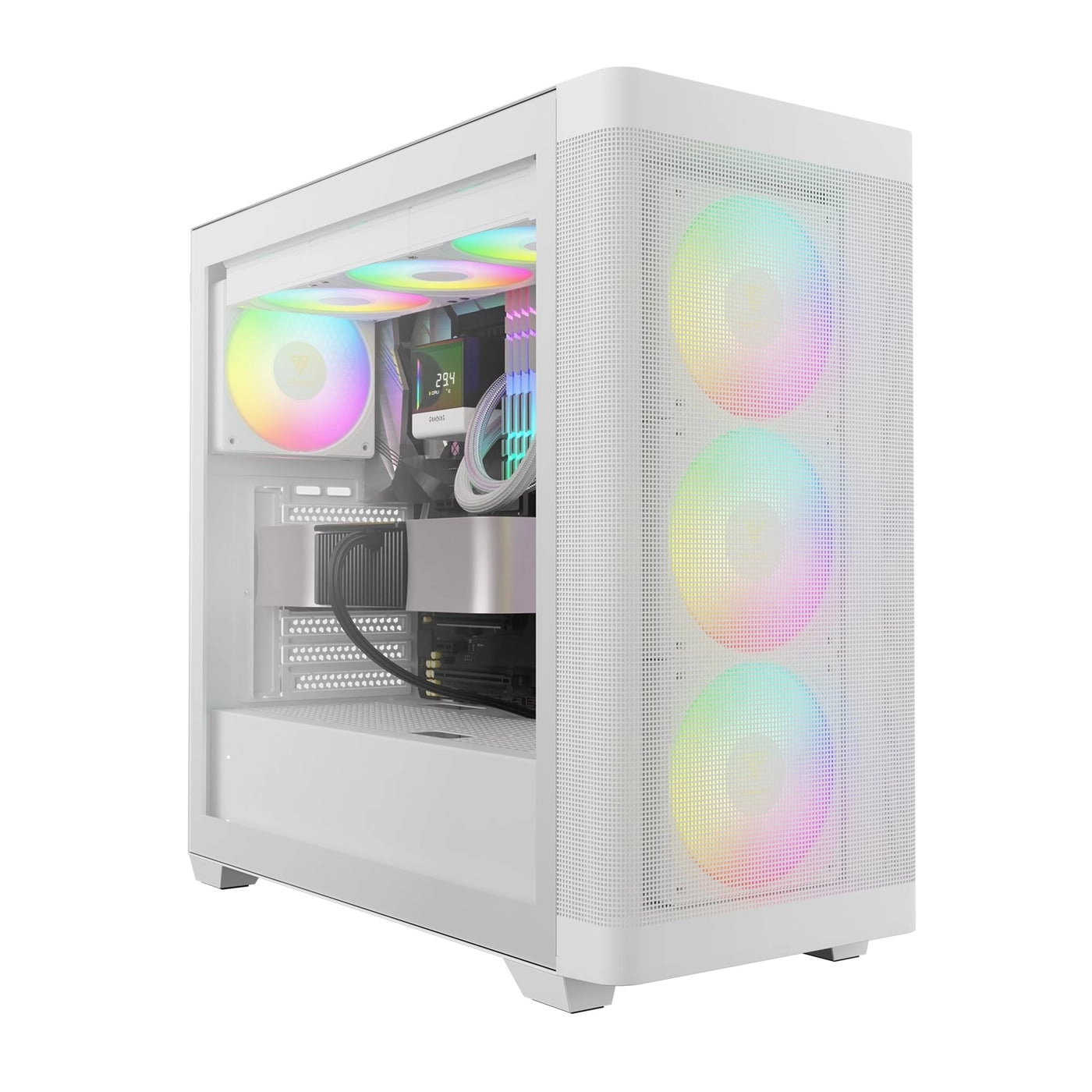 ZEUS - Side Tempered Glass Panel ATX Mid Tower