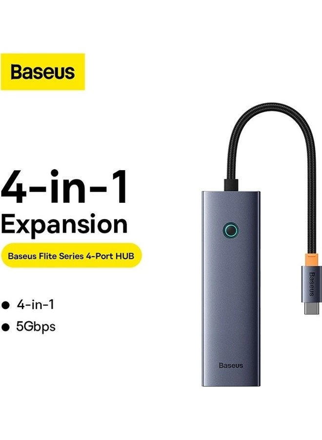 Flite Series - 4 Ports USB 3.0 Space Grey