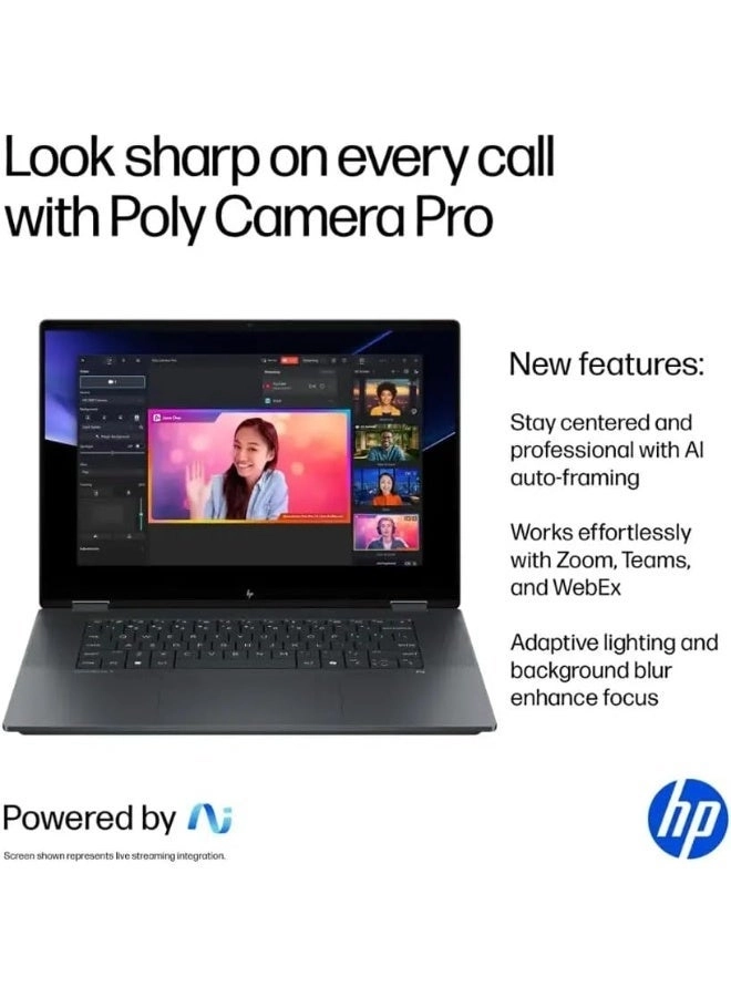 OmniBook X Flip - 16'' Core Ultra 7 258V 32GB DDR5 2TB SSD