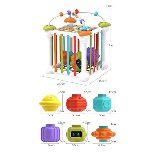 Bonbela Shape Sorting Machine - 18 months - 3 years 9 pieces