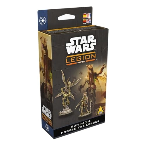 Star Wars: Legion: Sun Fac & Poogle The Lesser Operative & Commander Expansion - Tabletop Miniatures Strategy Game